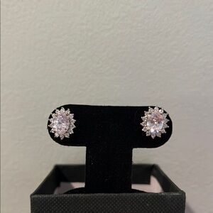Elegant Silver Stud Earrings